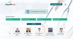 Desktop Screenshot of doctorsbd.com